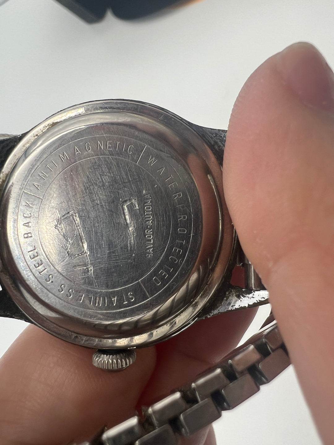 u250 Baylor 1960s 77 Automatic Stainless Steel Watch