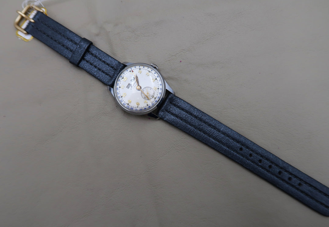 p480 Nice Vintage Heloisa 1940's 17J Mechanical Wrist Watch