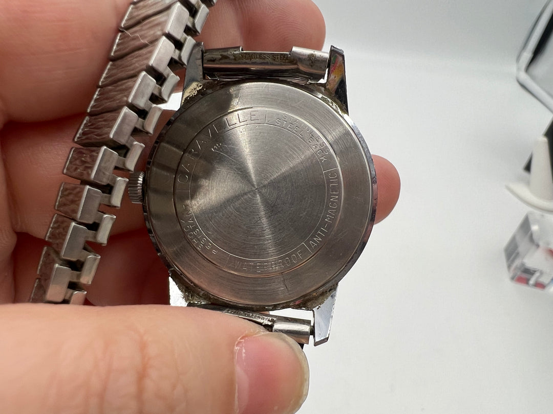 u280 Caravelle Waterproof Stainless Steel Wrist Watch