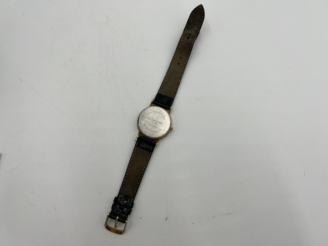 t660 1986 The Franklin Mint Vintage Gold Eagle Watch