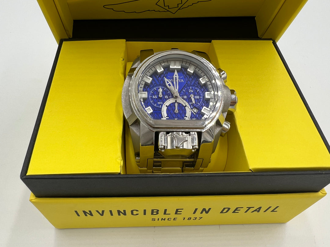t666 Invicta Men's Bold Chronograph Quartz Blue Dial Watch