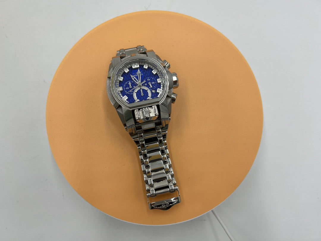 t666 Invicta Men's Bold Chronograph Quartz Blue Dial Watch