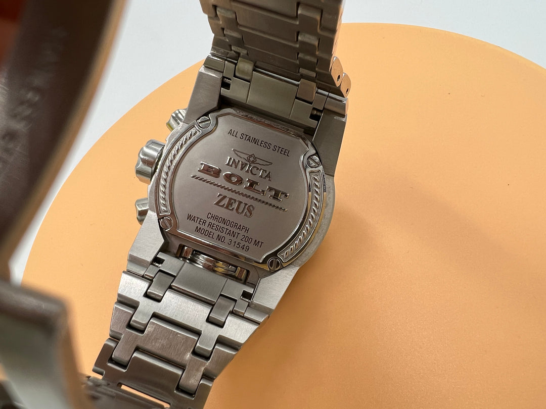 t666 Invicta Men's Bold Chronograph Quartz Blue Dial Watch