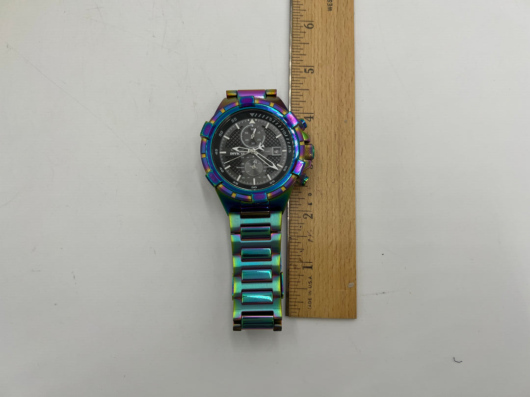 t668 Invicta Aviator Iridescent Color Men's Watch