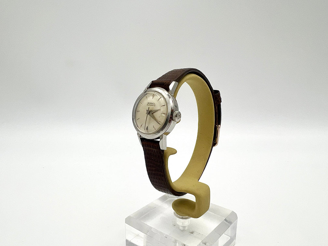 u271 Borel Ladies Automatic Stainless Steel Wrist Watch