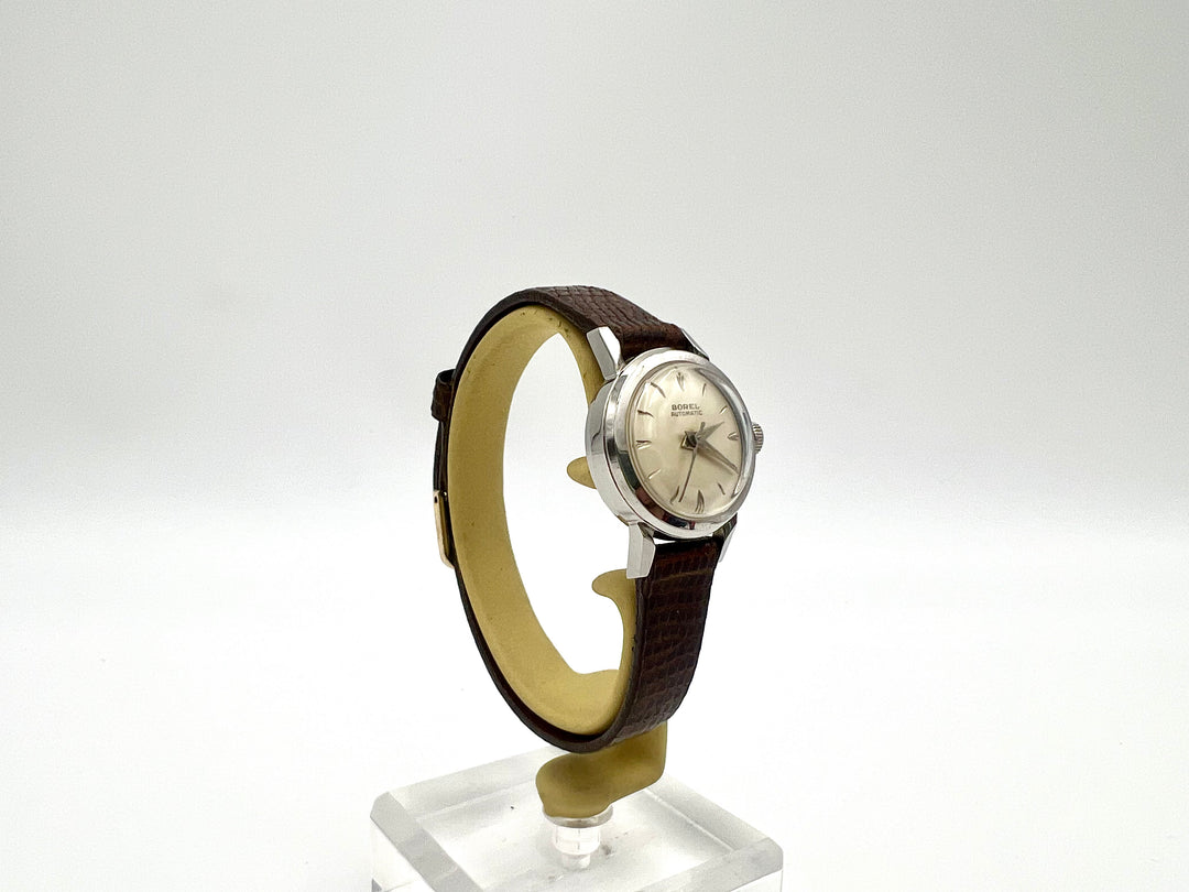 u271 Borel Ladies Automatic Stainless Steel Wrist Watch