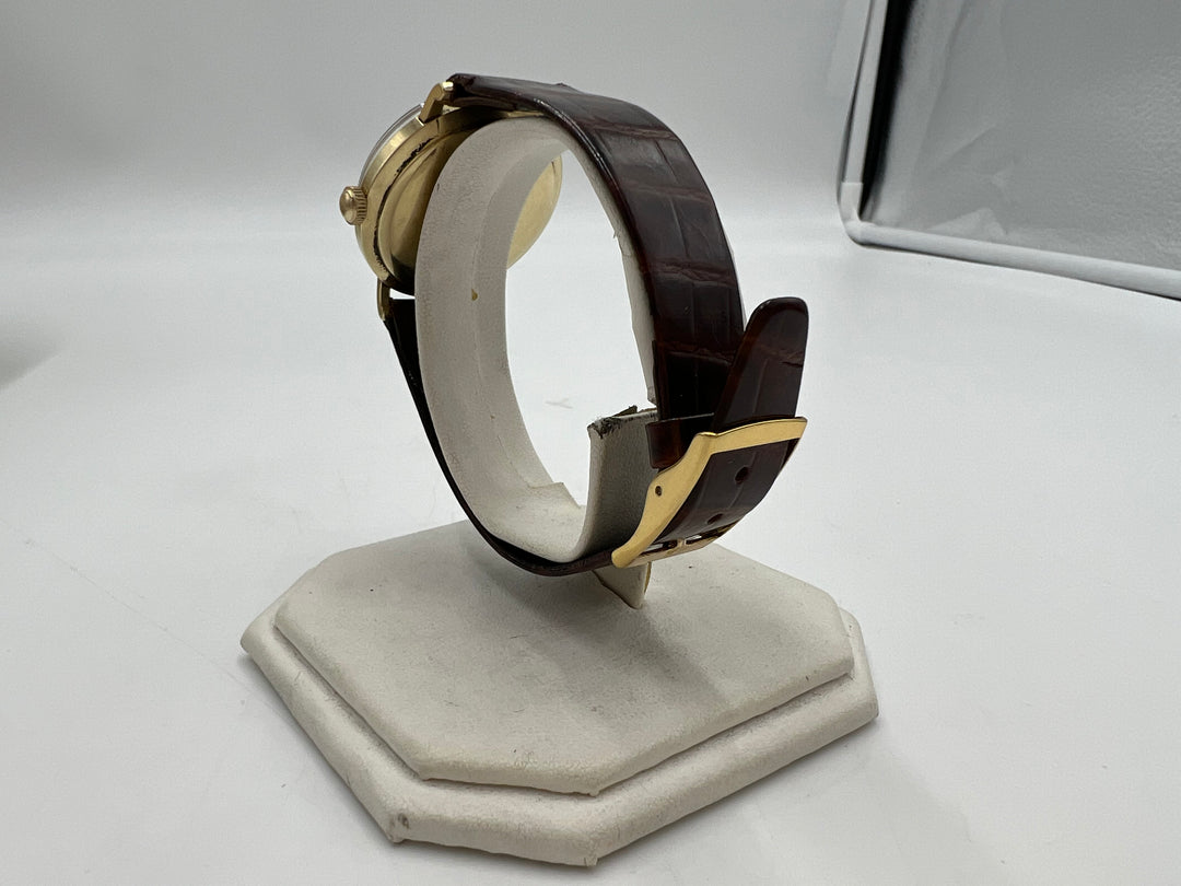 t738 Beautiful Jules Jurgensen 14kt Gold Men's Watch