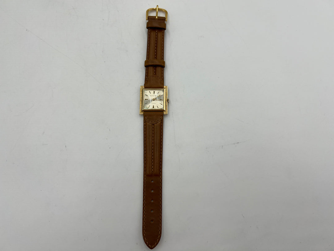 t739 Beautiful Germinal Voltaire 14kt Gold Men's Watch