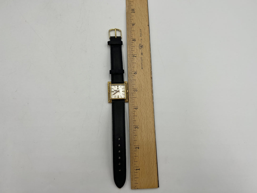 t740 Unique Jules Jurgensen 14kt Gold Men's Watch