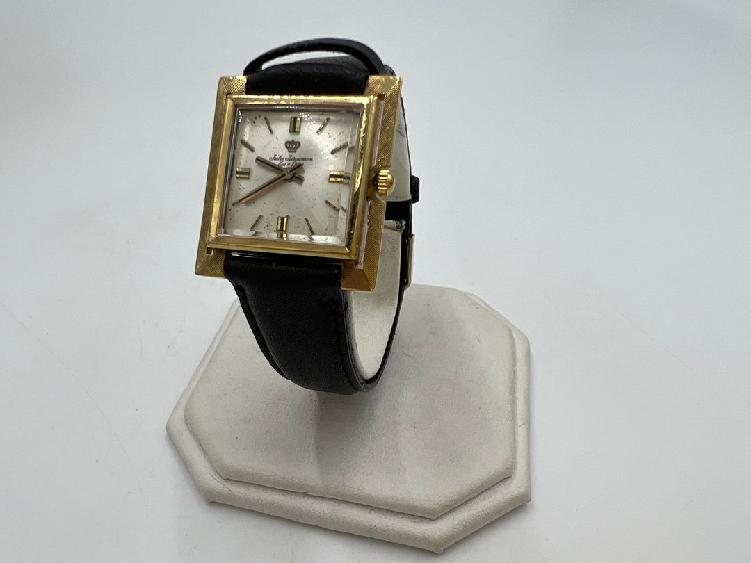 t740 Unique Jules Jurgensen 14kt Gold Men's Watch