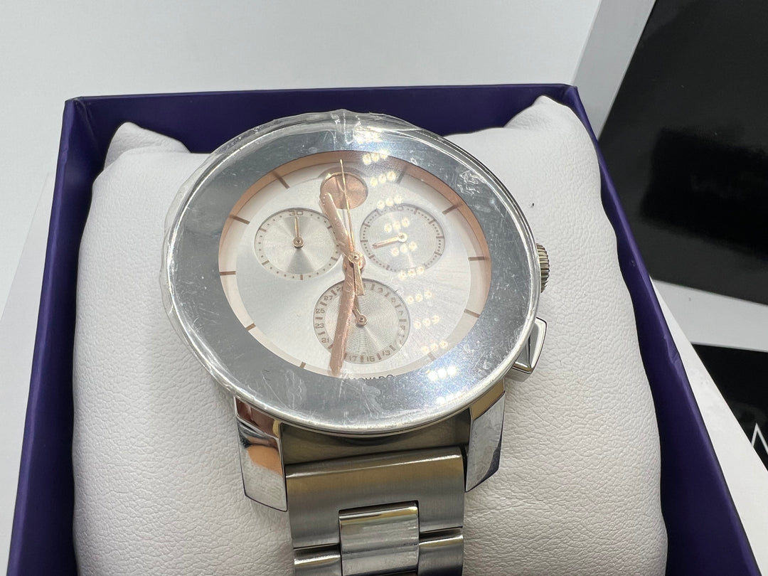 t804 Elegant Movado Bold Chronograph Wrist Watch
