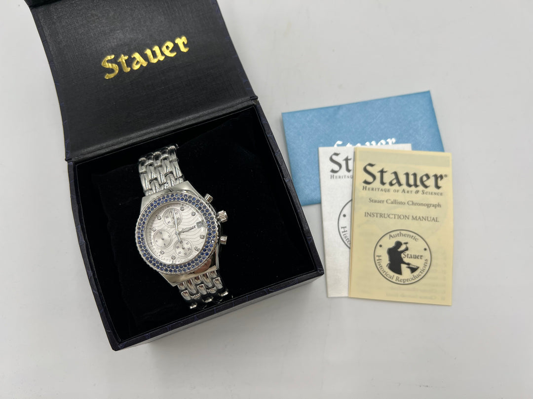t812 Stauer Callisto Chronograph Watch