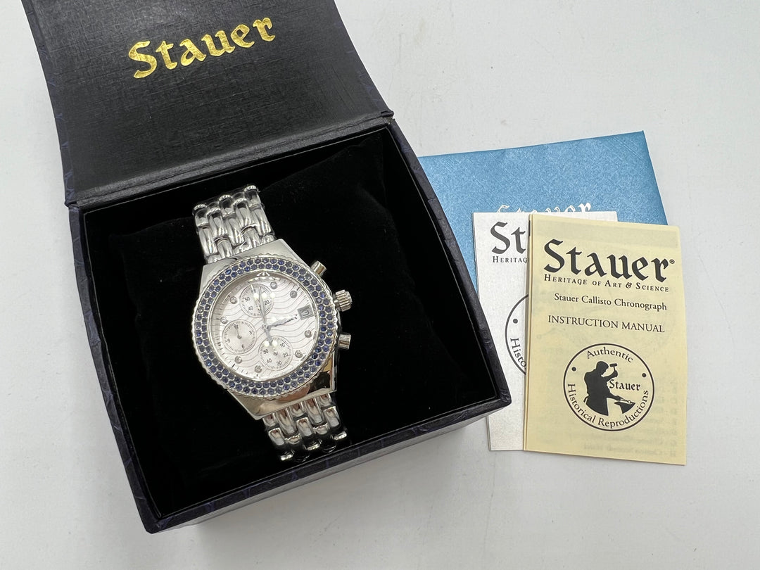 t812 Stauer Callisto Chronograph Watch