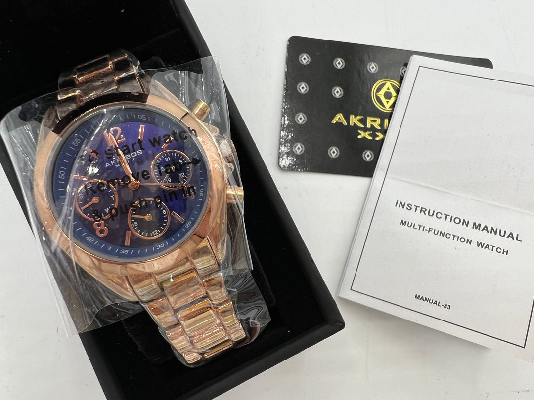 t825 Unique Akribos XXIV Ladies Wrist Watch