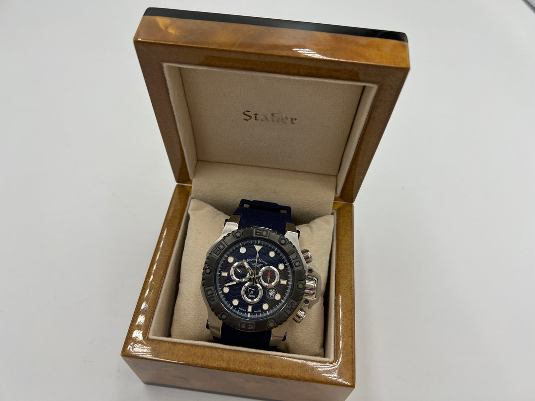 t849 Beautiful Jacques du Manoir Diver Pro Wrist Watch