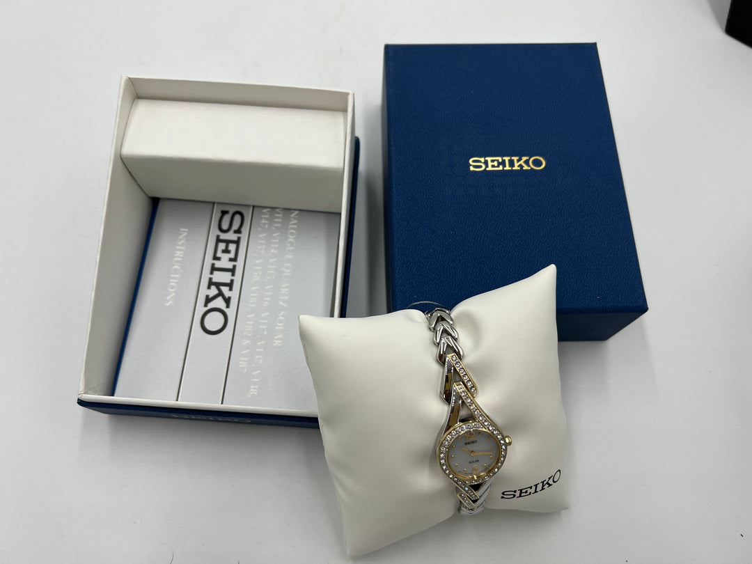 t928 Elegant Seiko Solar Ladies Wrist Watch
