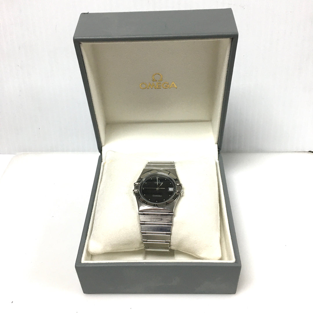 v318 Vintage Omega Constellation 1448/431.6 Quartz Stainless Steel Wrist Watch