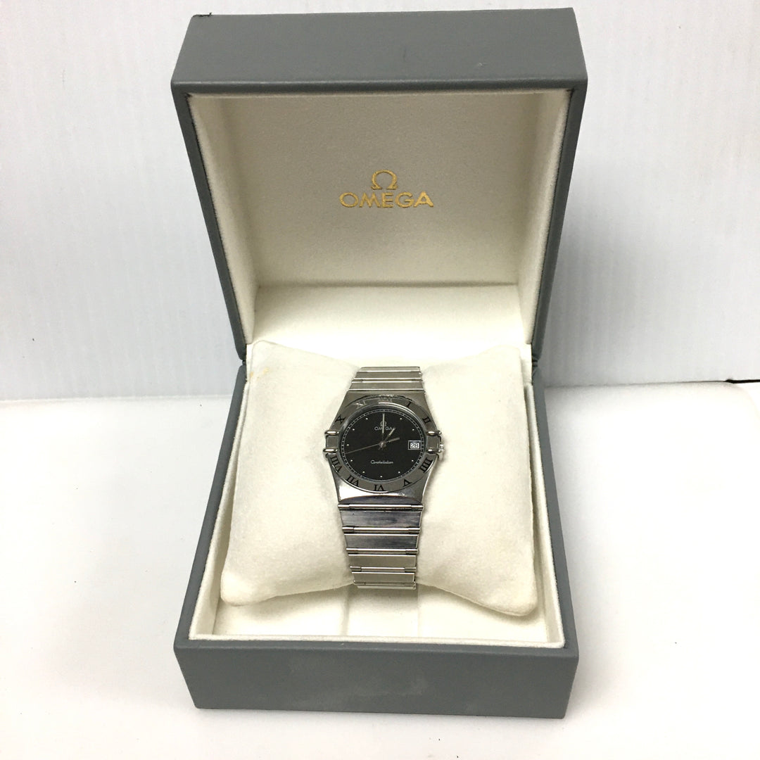 v318 Vintage Omega Constellation 1448/431.6 Quartz Stainless Steel Wrist Watch