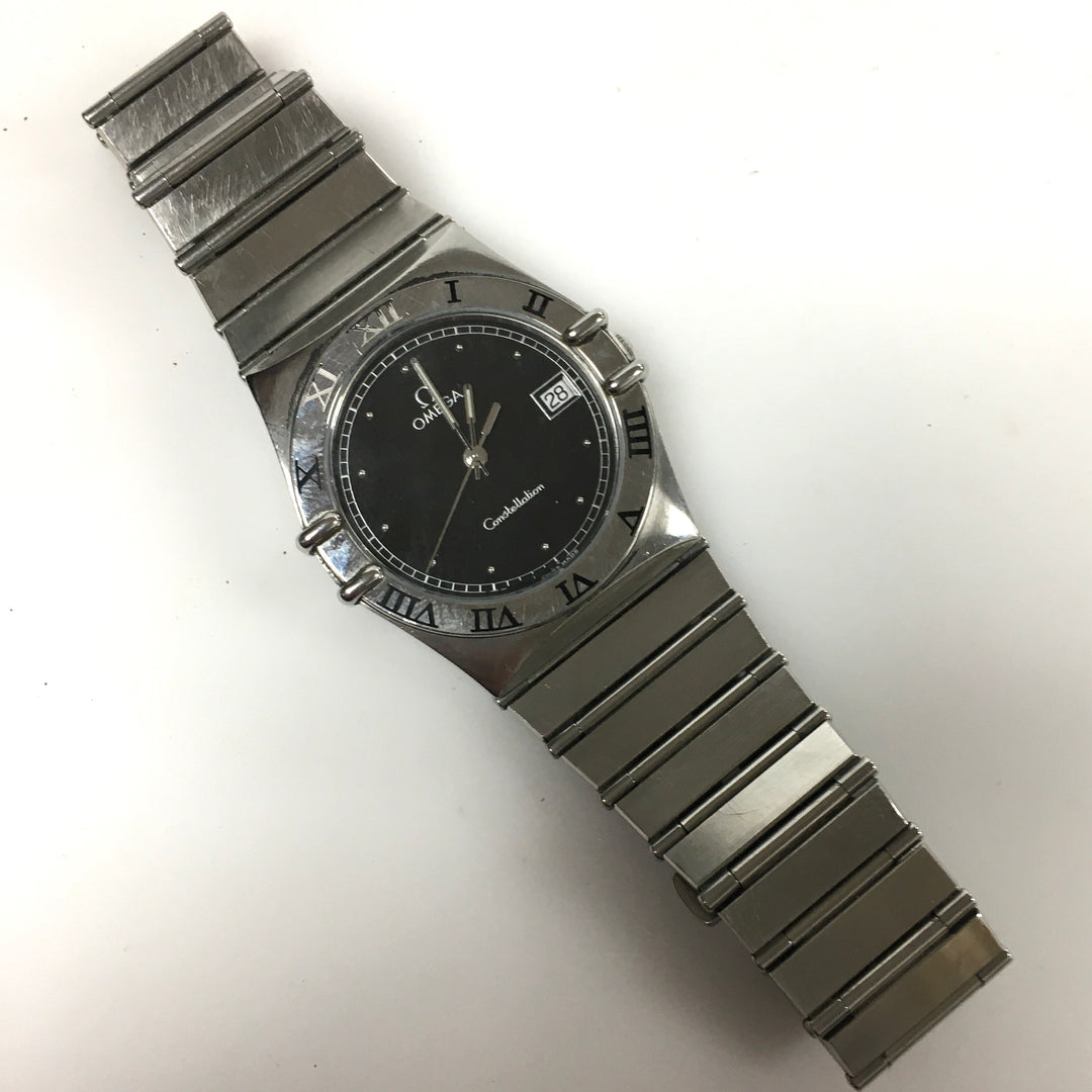 v318 Vintage Omega Constellation 1448/431.6 Quartz Stainless Steel Wrist Watch