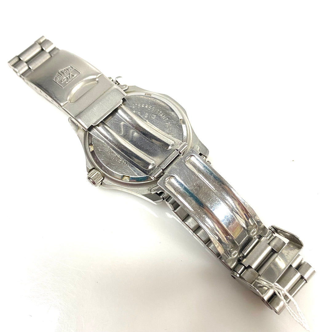 w071 Vintage TAG Heuer 2000 Professional 200M Stainless Steel Diving Wrist Watch