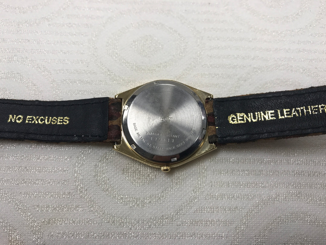 a095 Vintage Original Seiko Stainless Steel Water Resistant Quarts Wrist Watch