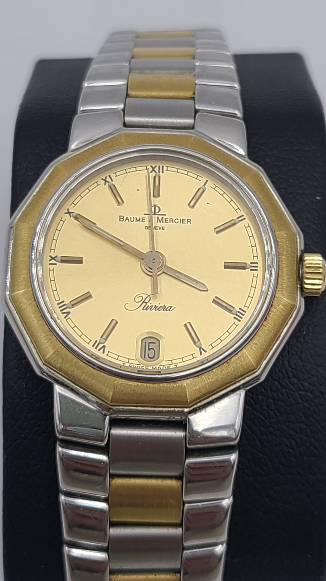 k951 Stylish Ladies Baume and Mercier Riviera Quartz Wristwatch