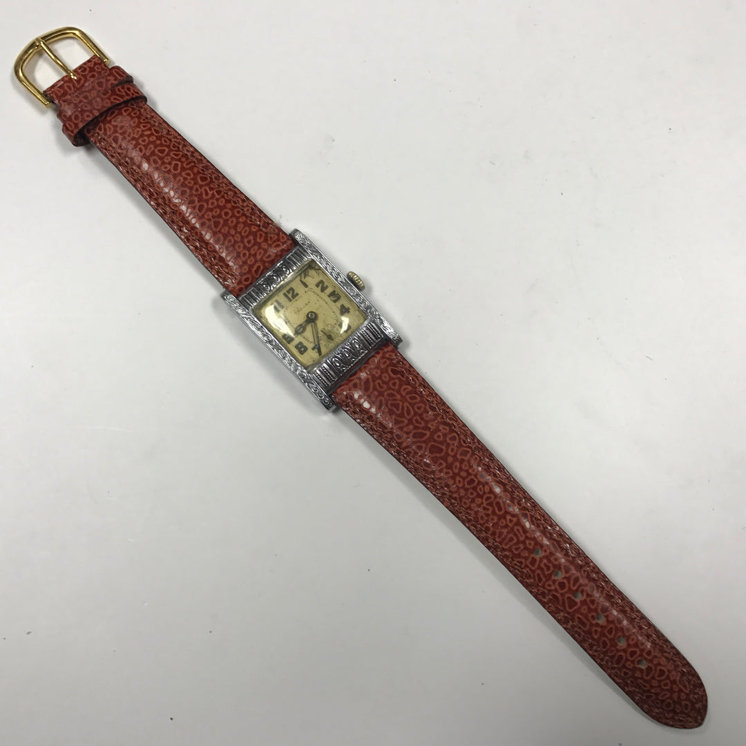 d311 Vintage  Trojan Swiss 6J Mechanical Swiss Men's Wrist Watch