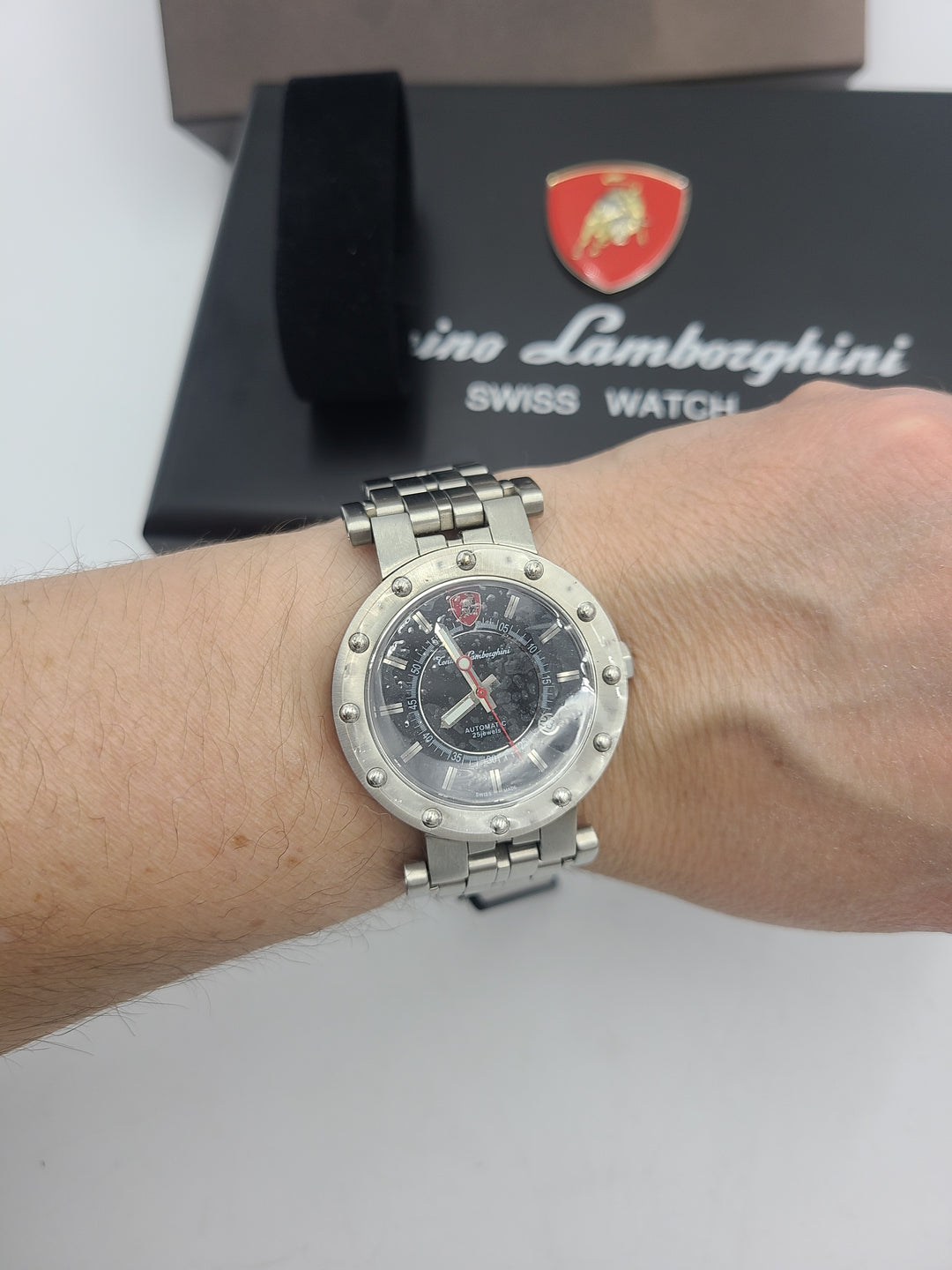 k810 Men's Stylish Tonino Lamborghini Ferruccio 2000 Limited Edition 1433/2000 Automatic Wristwatch