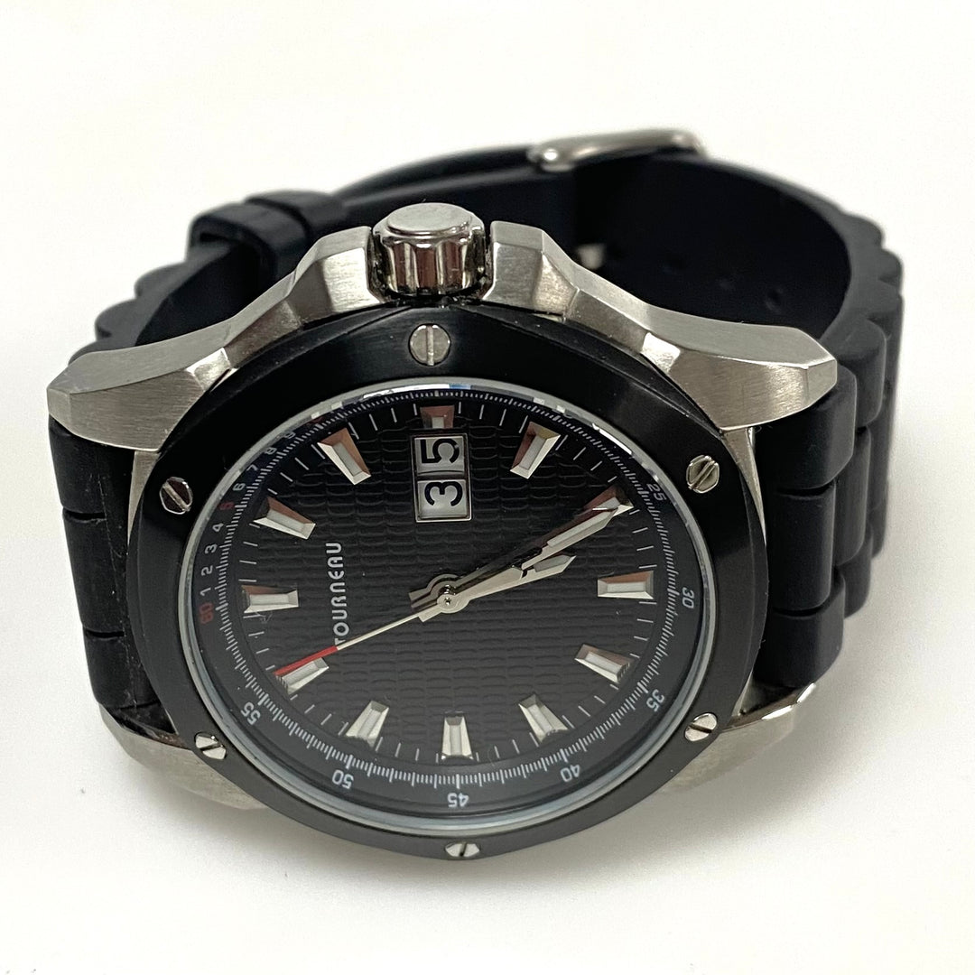 m729 Tourneau "Exclusive for Honda" (or Acura) Big Date Swiss Quartz Wrist Watch