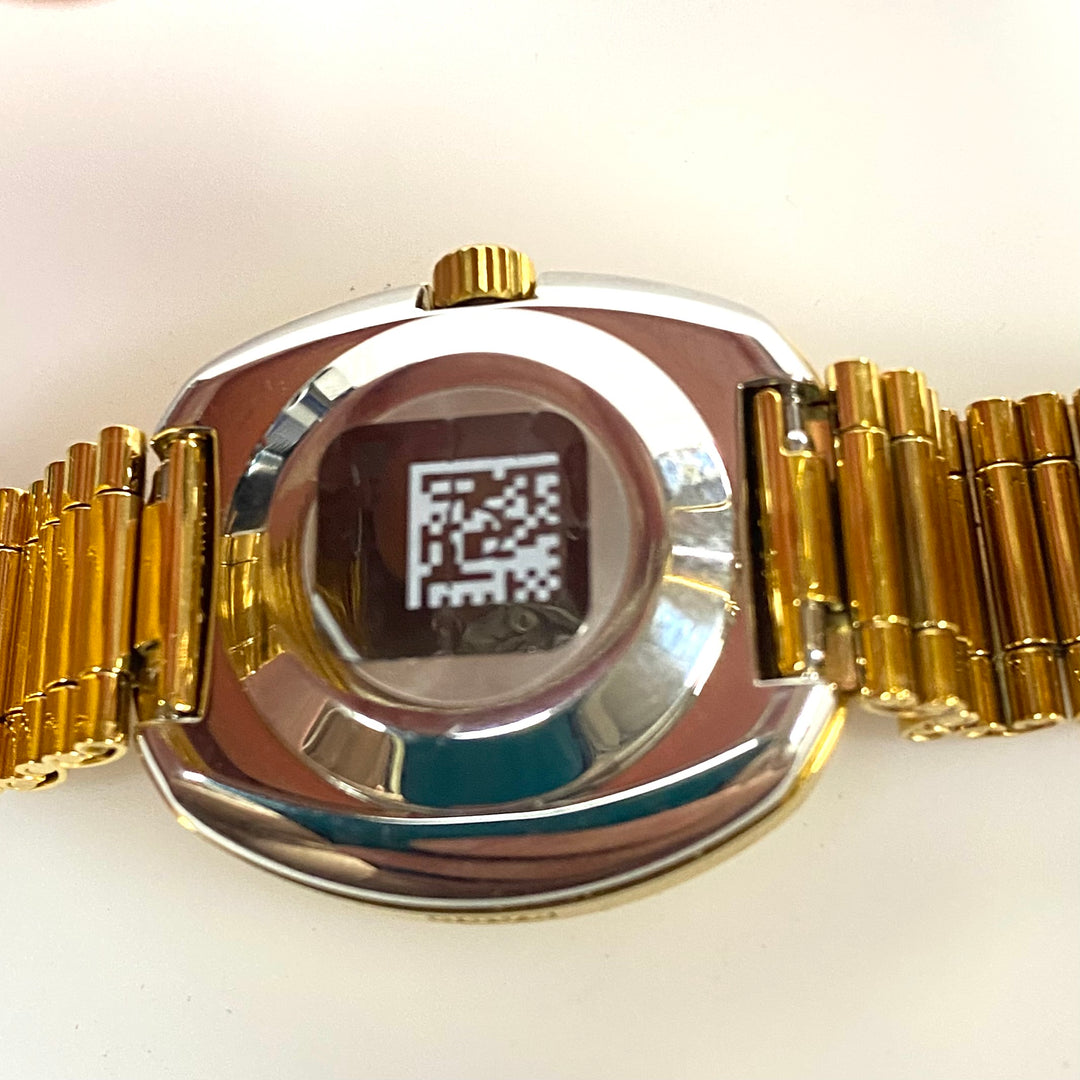 m751 Rado DiaStar Original Yellow Gold Filled Automatic (Jubilé series) Watch