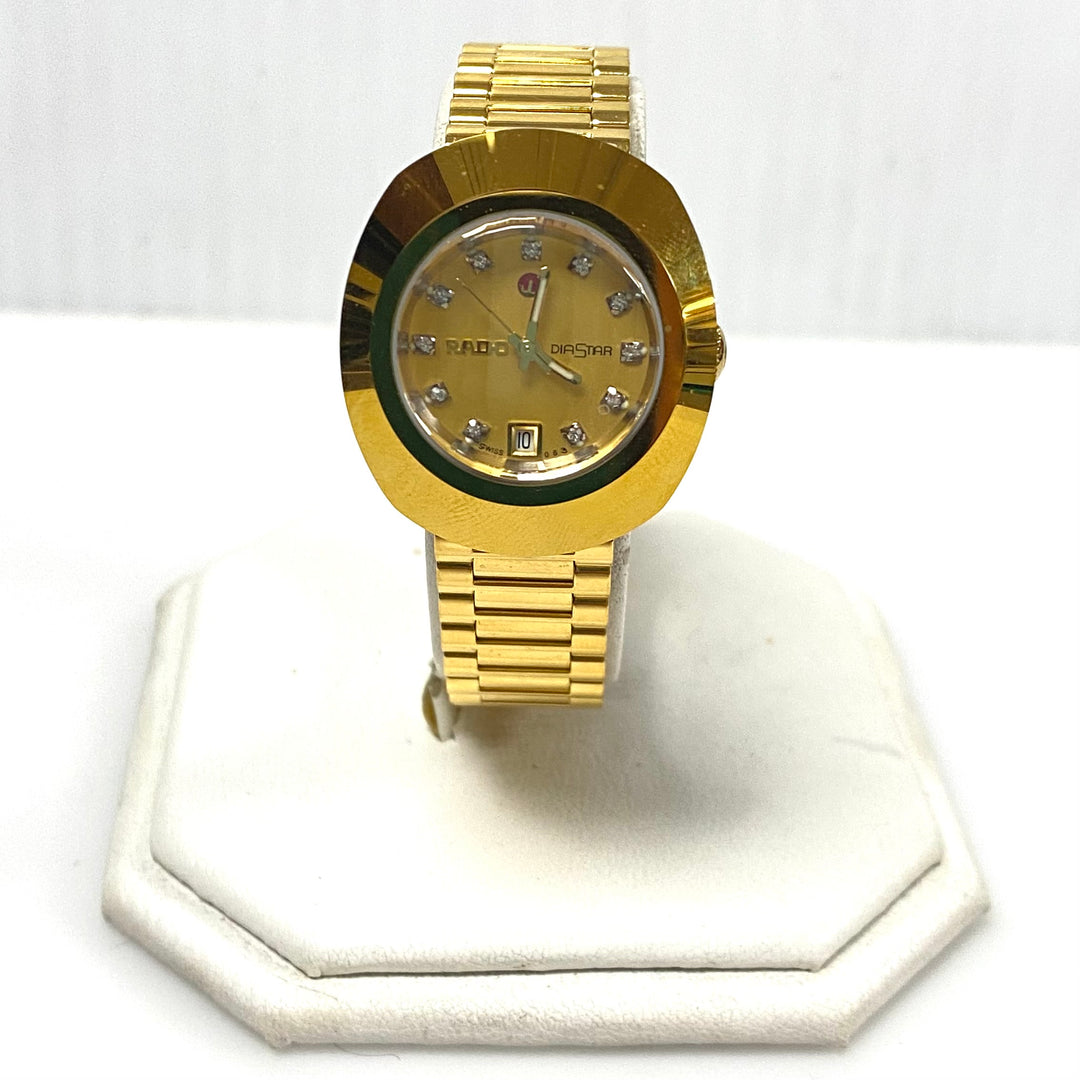 m751 Rado DiaStar Original Yellow Gold Filled Automatic (Jubilé series) Watch