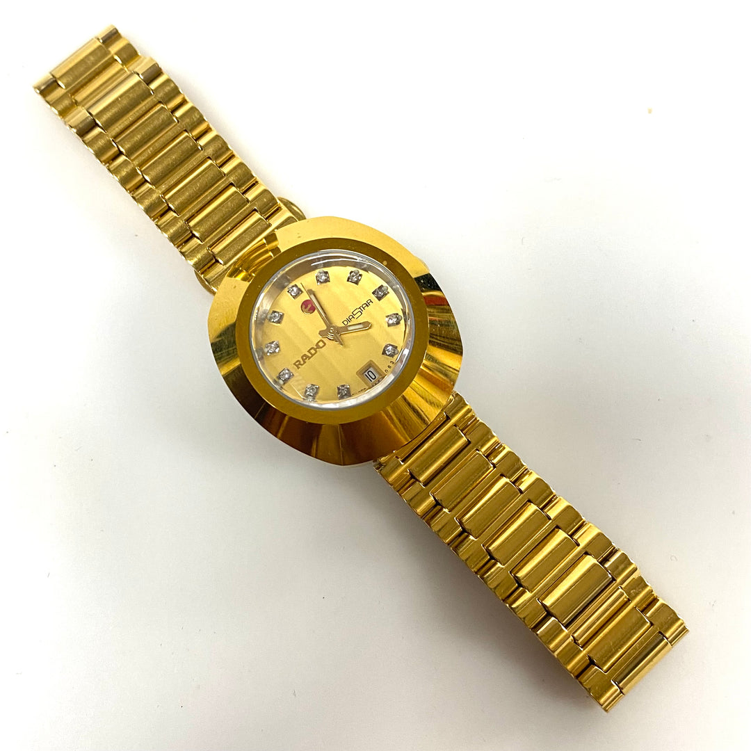 m751 Rado DiaStar Original Yellow Gold Filled Automatic (Jubilé series) Watch