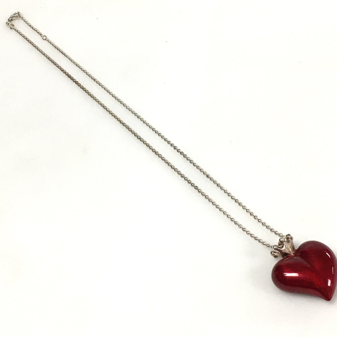 m795 Vintage "Crown of my Heart" Pendant by Heartbreaker of Drachenfels Design Necklace