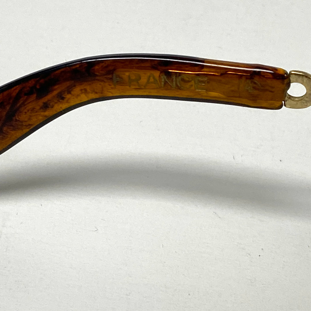 m802 Vintage "Bubbles" Oversized Round Sunglasses Handmade France (attributed to Alan Mikli)