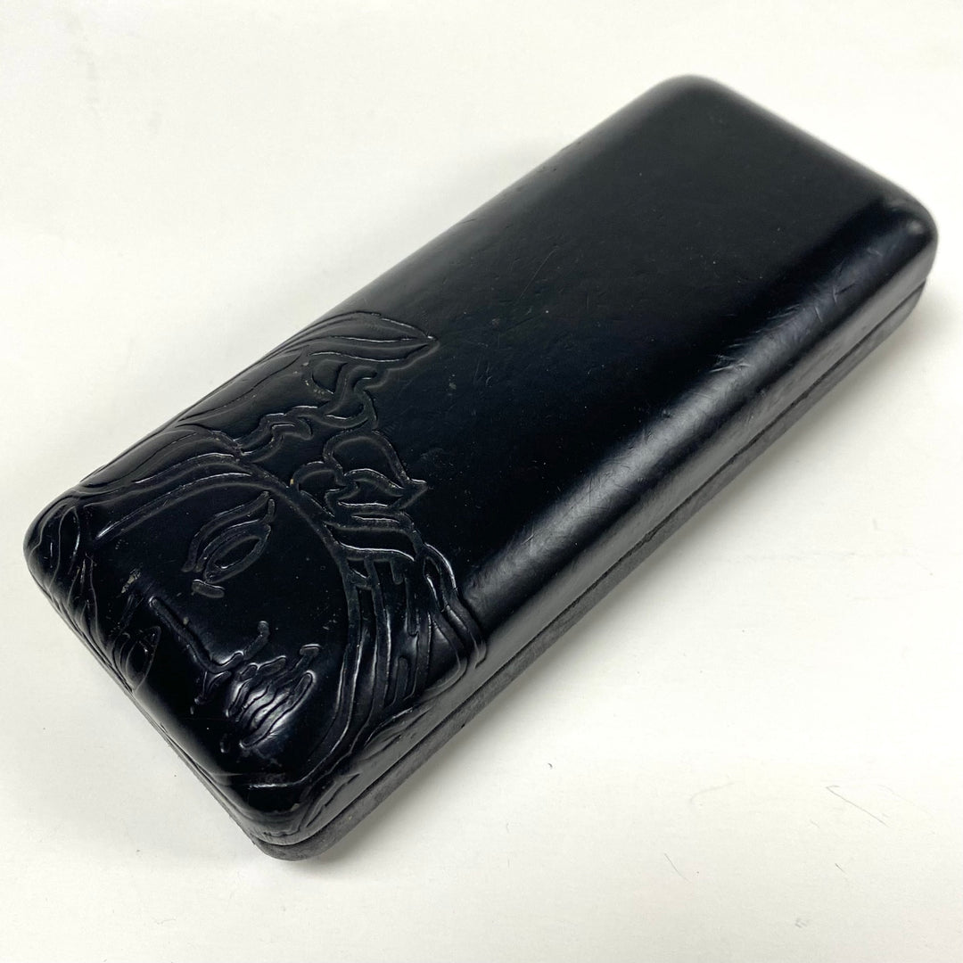 m805 Vintage Versace Hard Clam-shell Sunglasses Case Certificate of Authenticity