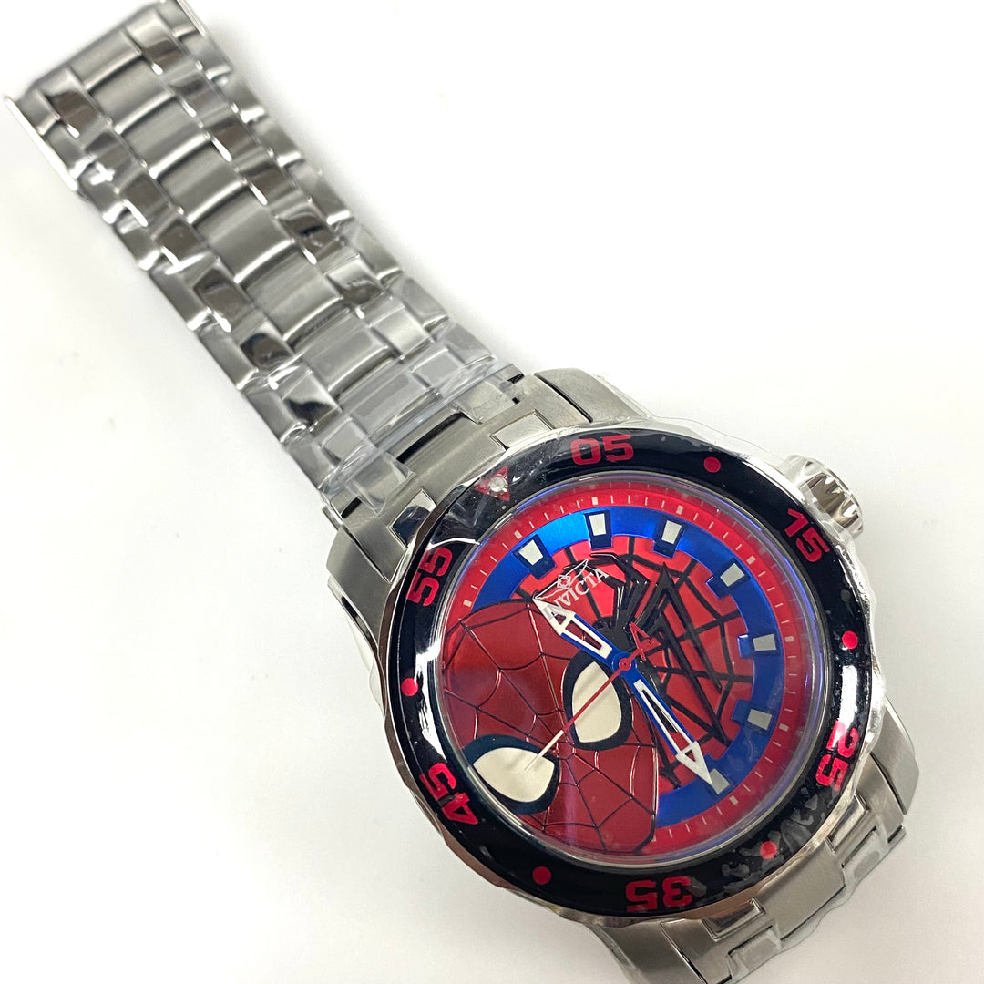 m841 Invicta Marvel Spiderman Men's Pro Diver Scuba Quartz Watch (Model 32418)