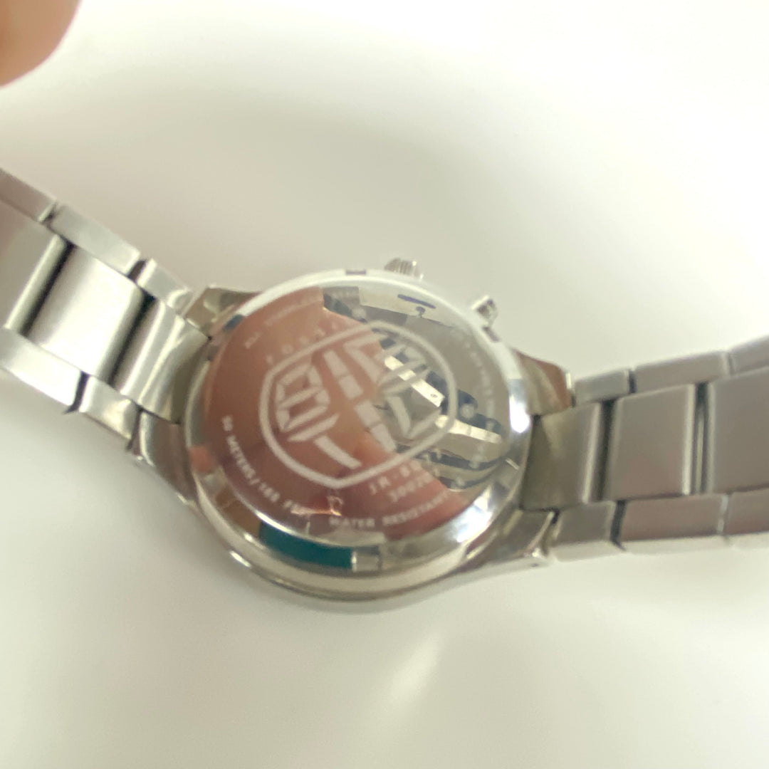 m843 Vintage Fossil Big Tic American Flag Watch American Flag Model JR-8077