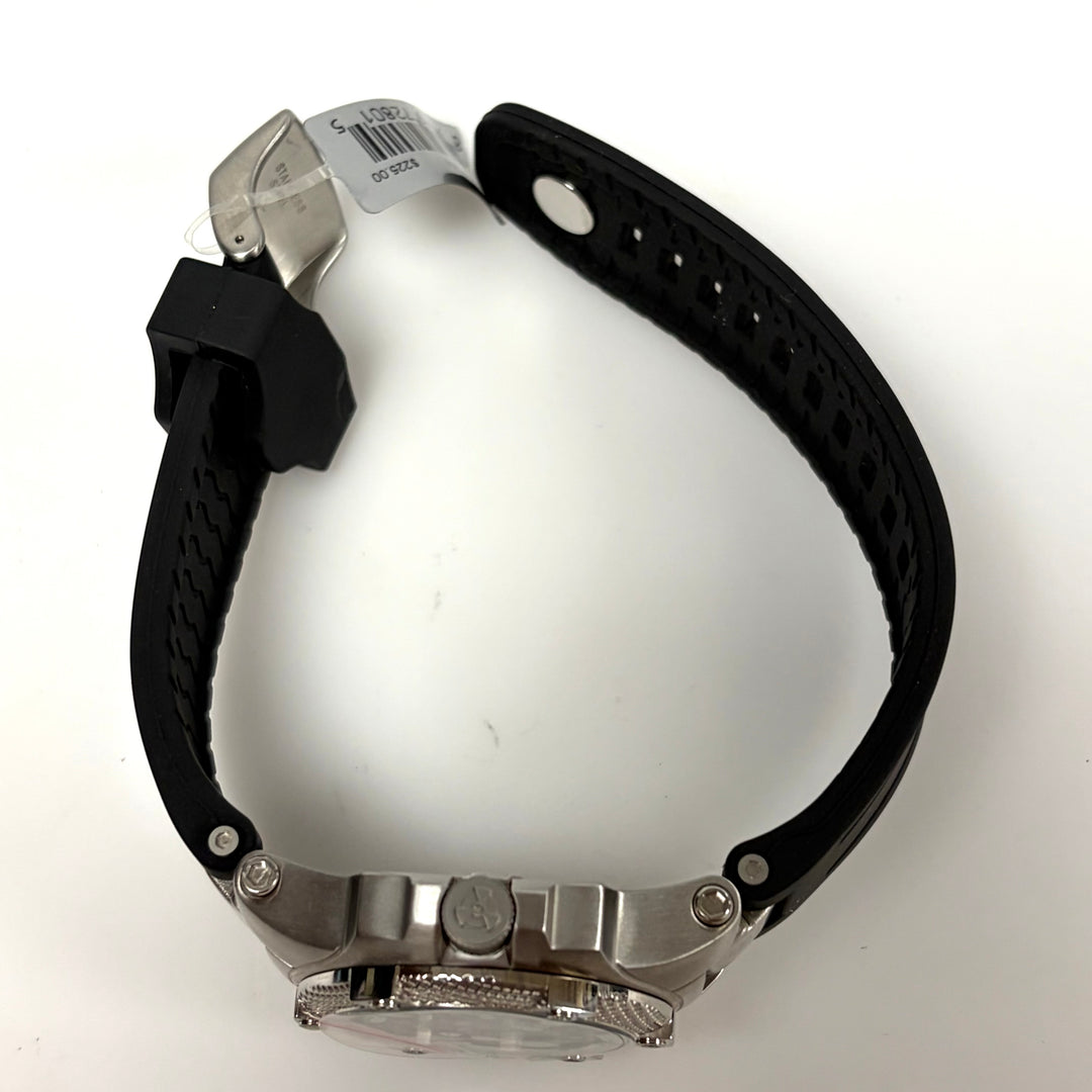 m856 Reactor Men's Meltdown Wrist Watch Style #72801 Black Carbon Fiber Pattern