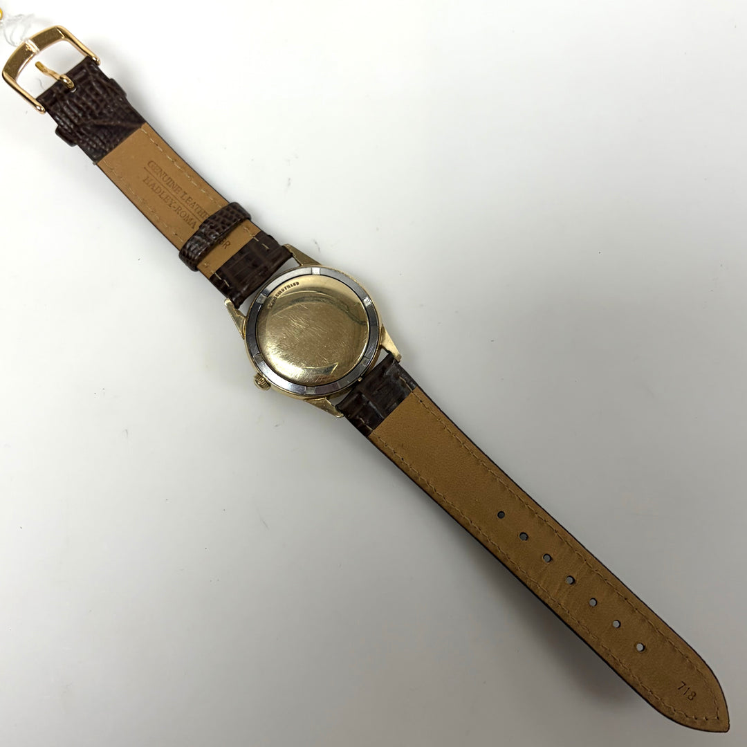 m857 Vintage 1950s Longines Automatic Dress Wrist Watch 10k Gold Filled