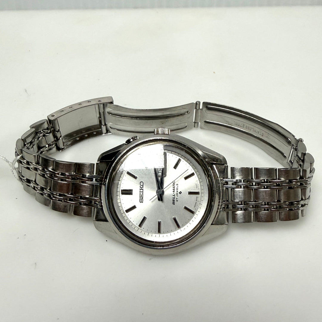 m859 Vintage Seiko Bell-Matic Automatic Alarm Wristwatch 4006 Caliber Movement