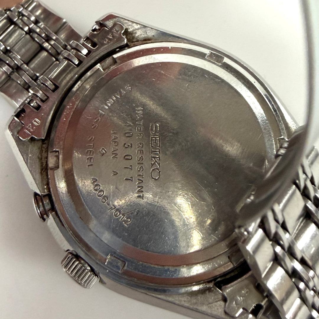 m859 Vintage Seiko Bell-Matic Automatic Alarm Wristwatch 4006 Caliber Movement