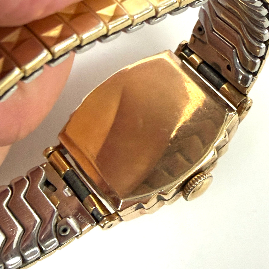 m864 Vintage Gruen Veri-Thin Mechanical Wrist Watch Tank-style Art Deco Case