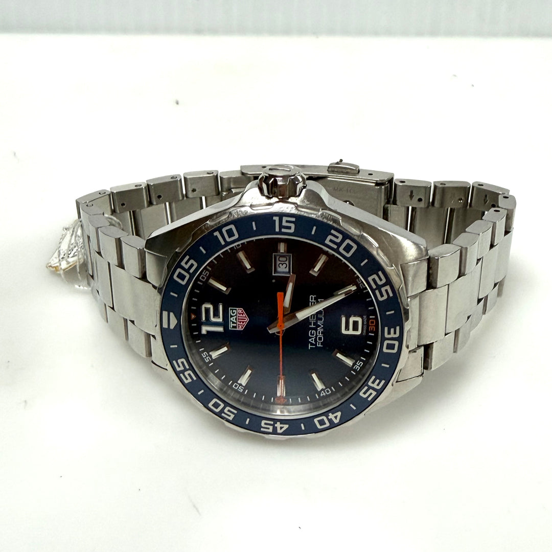 m866 TAG Heuer Formula 1 Quartz Model: WAZ1010 Sunray Blue Dial Men Wrist Watch