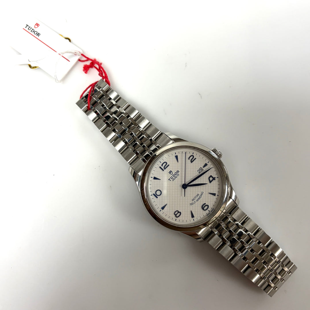 m868 Tudor 1926 White Opaline Waffle-pattern Dial Automatic Men's Wrist Watch