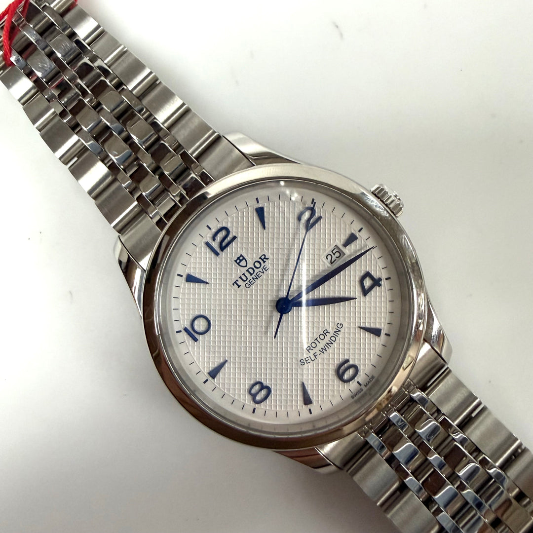 m868 Tudor 1926 White Opaline Waffle-pattern Dial Automatic Men's Wrist Watch