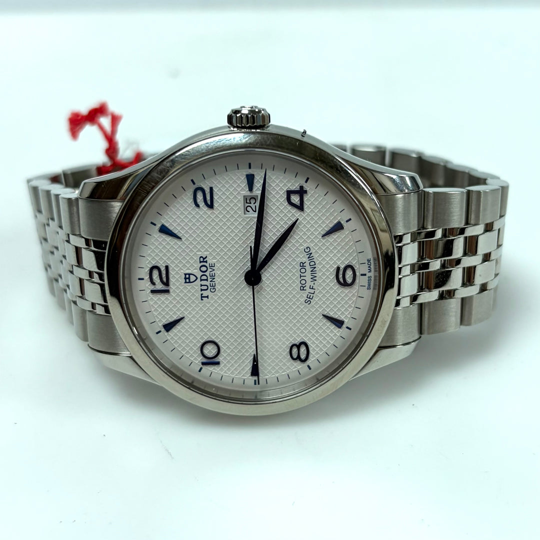m868 Tudor 1926 White Opaline Waffle-pattern Dial Automatic Men's Wrist Watch