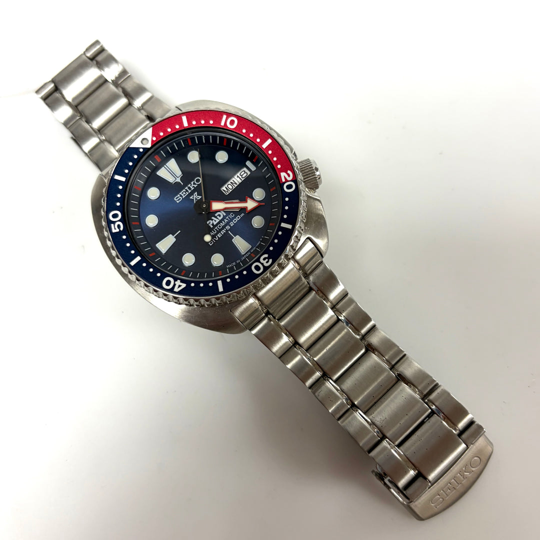 m869 Seiko Prospex PADI Special Edition "Turtle" Automatic Dive Watch SRPE99