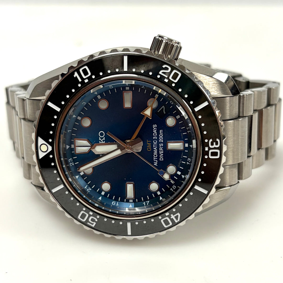 m870 Seiko Prospex 1968 Heritage Diver's GMT U.S. Limited Edition Watch SPB477