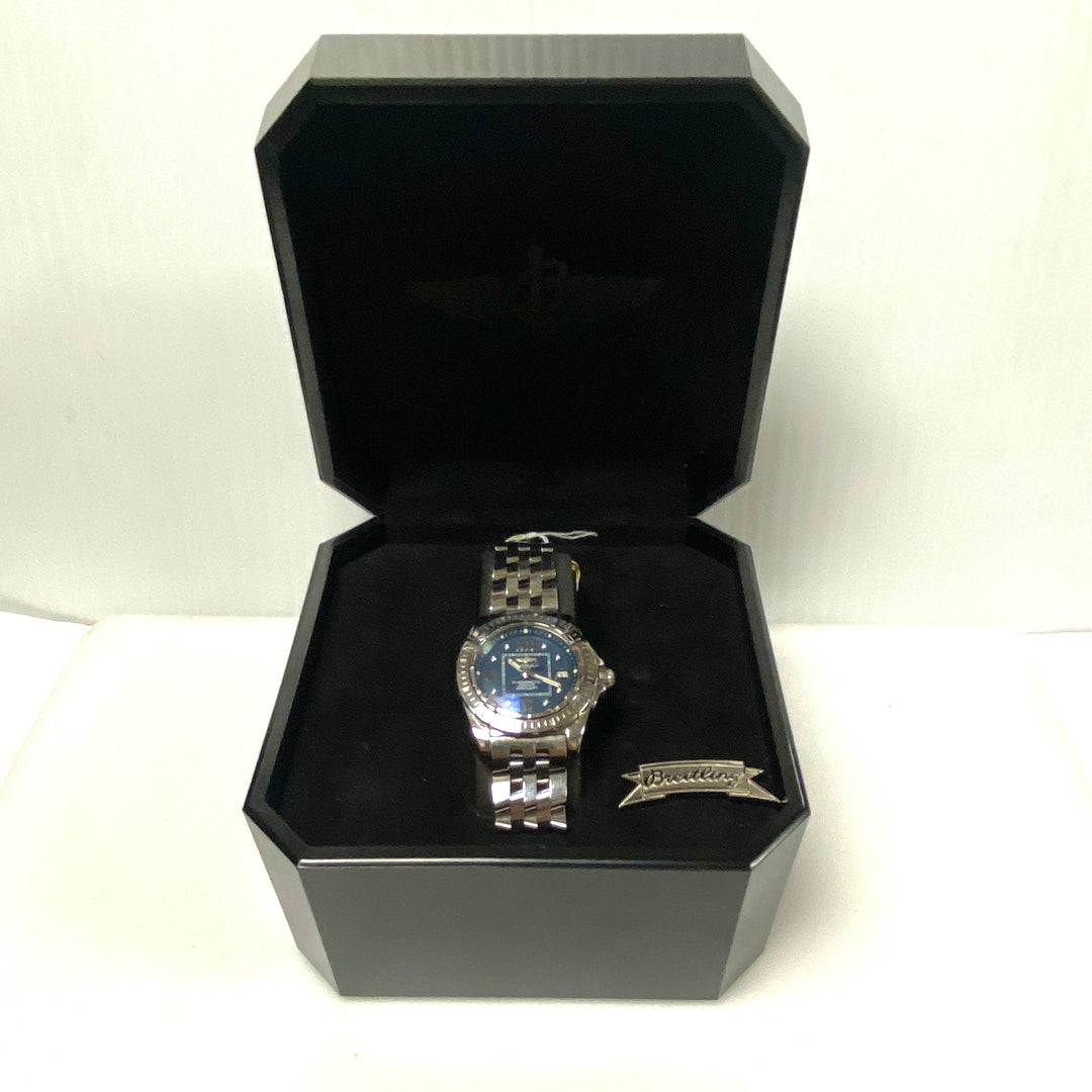 m874 Breitling Galactic 32 Cockpit Lady or Windrider Cockpit A71356 Wrist Watch
