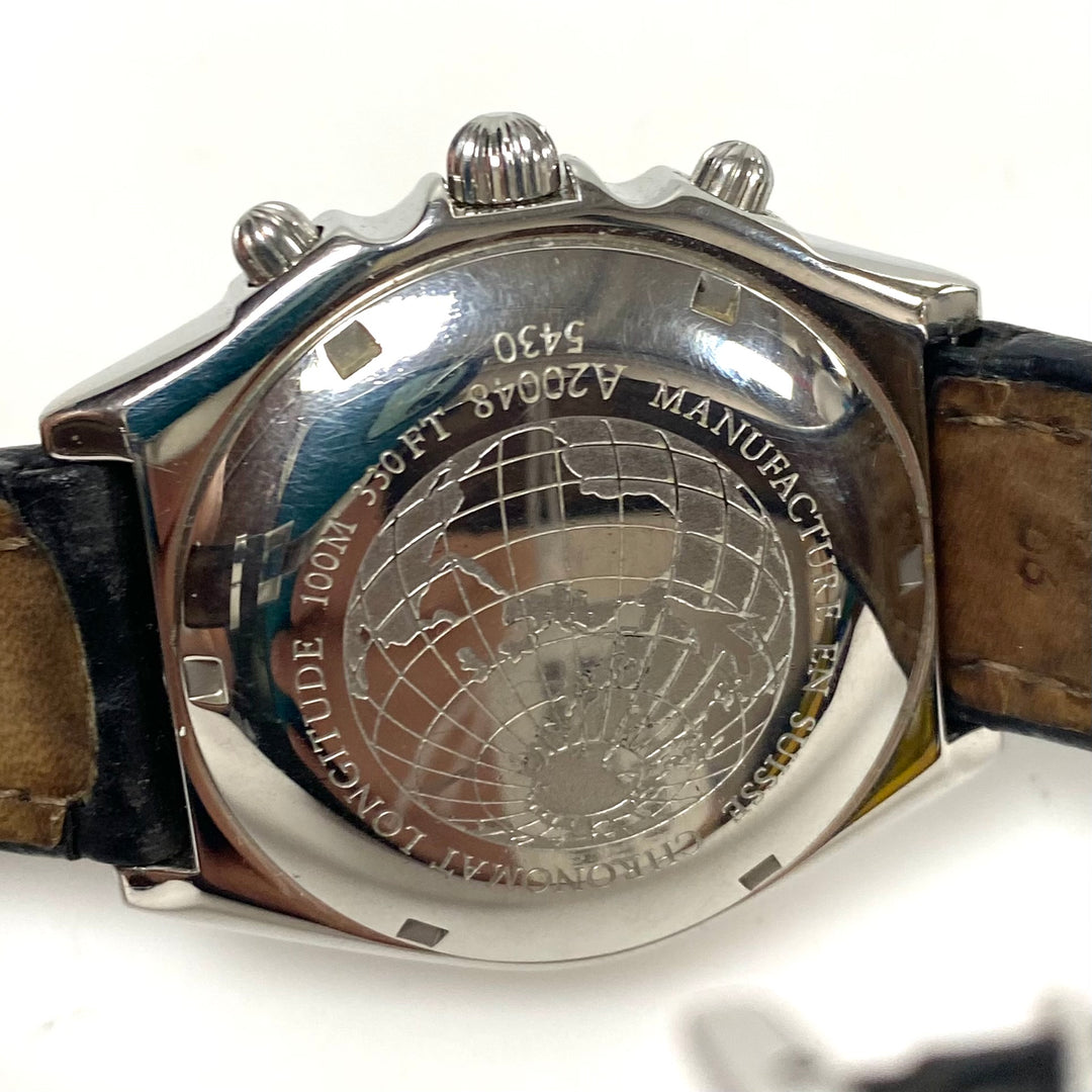 m875 Breitling Chronomat Longitude Model A20048 Specialized Chronograph Watch